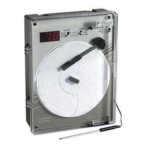 Supco CR87-9 Chart Paper For 6 Circular Recorders, 7 Day, 50 To 120°F, 60/pk