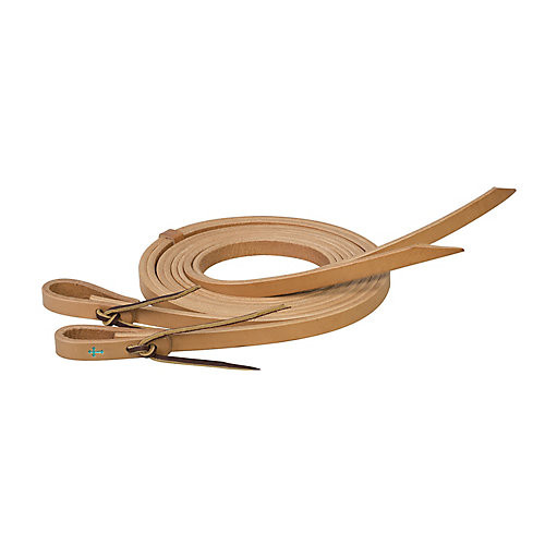 Weaver Leather Weaver Turq Cross Skirting Split Reins Light Brown