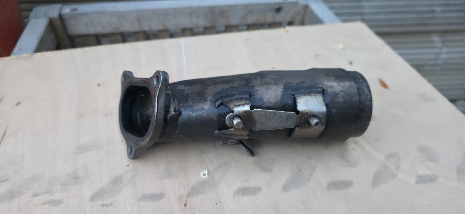 Ducati 848 EVO 1098 Vertical Head Downpipe Header Manifold 16013674A