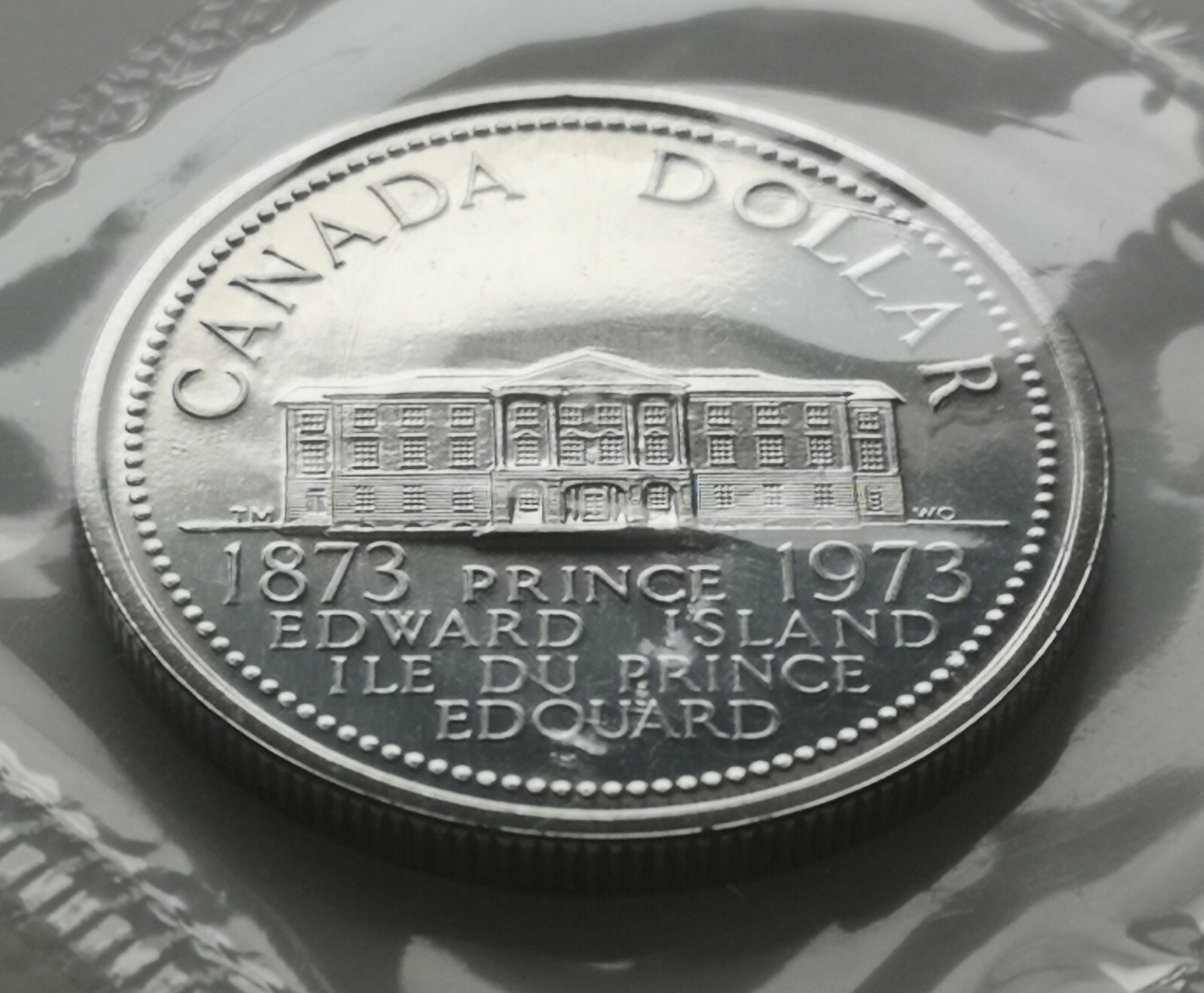 *** CANADA  1973  P.E.I.   NICKEL  DOLLAR  *** PROOF  LIKE  MINT  SEALED  ***