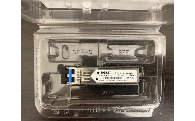 Dell SFP-1G-LX 1000BASE-LX FTLF1318P3BTL SFP-LX 1GE 1310nm 10km over SMF
