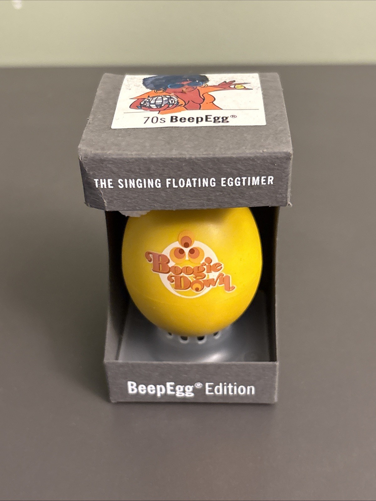 70s BeepEgg - Retro-Inspired Egg Timer with Musical Alerts, Temperature-Based...