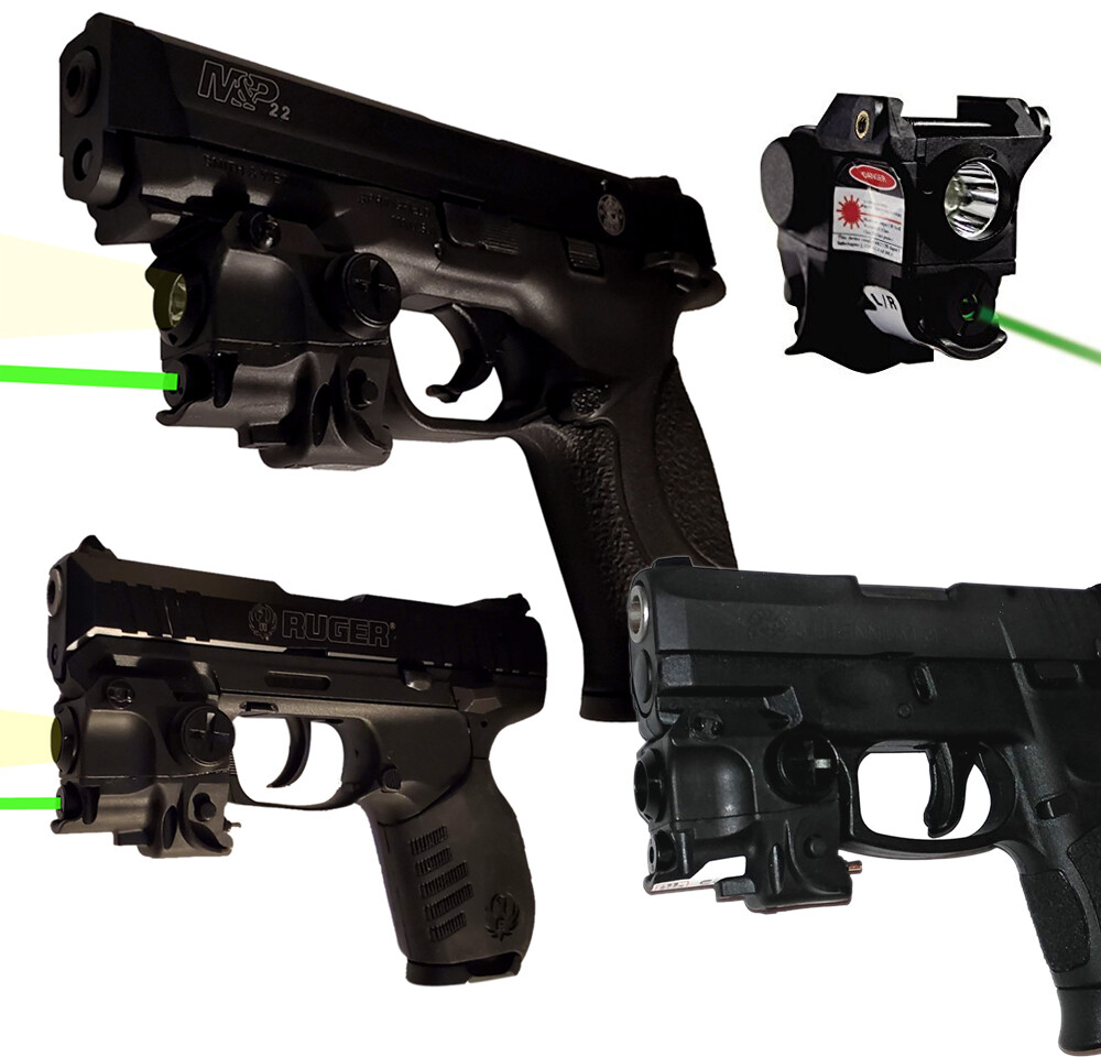 Green Laser & LED Light for H&K HK 45 45c P2000 P2000SK P30 P30L VP9 VP9sk SFP9