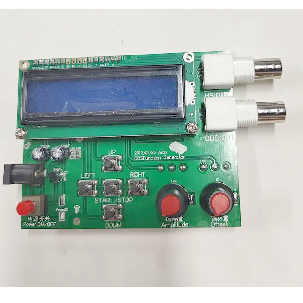 For DDS Function Signal Generator Module Sine Square Sawtooth Triangle Wave USA