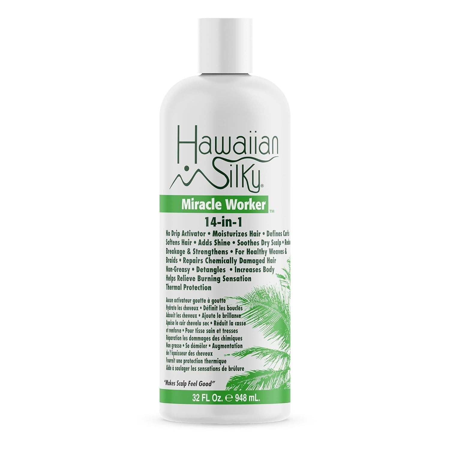 Hawaiian Silky Hawaiian Silky 14-in-1 Miracle Worker White 32 Fl Ounce