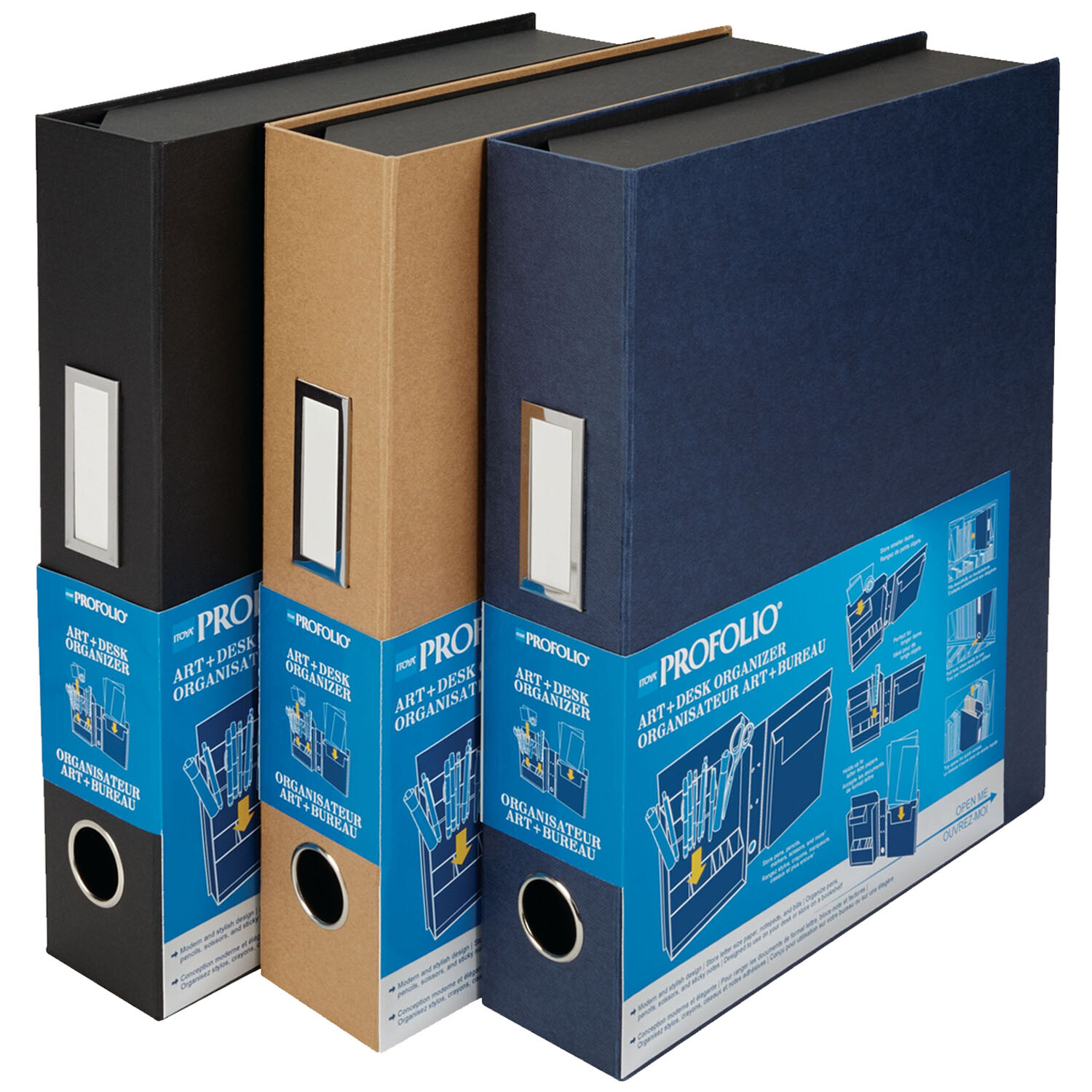 Itoya Art + Desk Organizer Navy