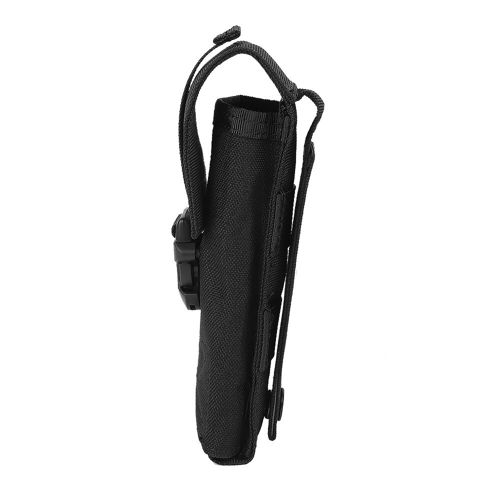 Tactical Molle Flashlight Pouch LED Torch Holster Pack EDC Tool Bag Accessories