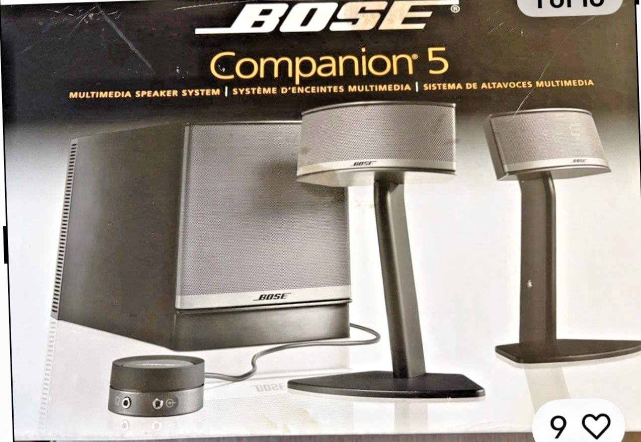 ONE ORIGINAL BOISE SPEAKER SYTEM COMPANION 5 !! "  NICE  "