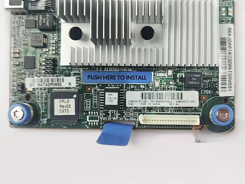 869079-B21 HPE SMART ARRAY E208I-A SR GEN10 12G SAS MODULAR LH CONTROLLER