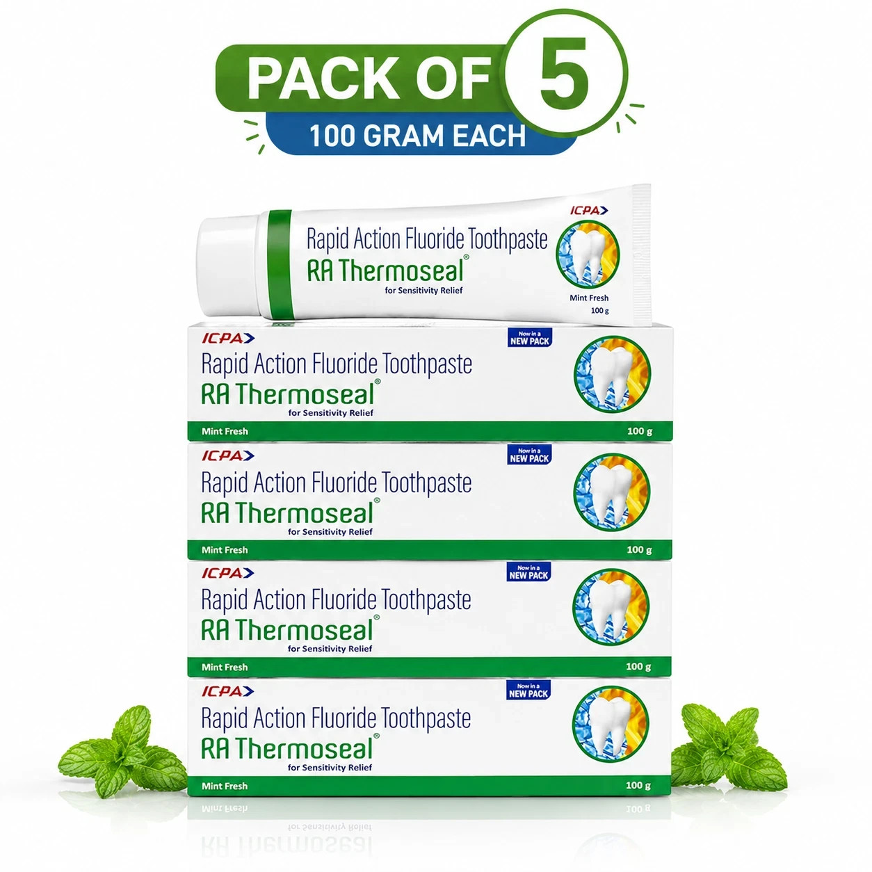 RA Thermoseal Toothpaste for Dental Hypersensitivity FREE SHIP 100gm x 5