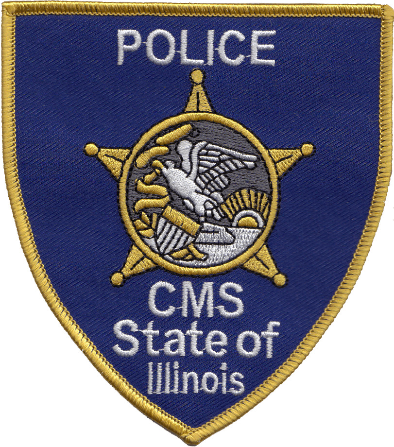 ILLINOIS DEPARTMENT OF CENTRAL MANAGEMENT SERVICES (CMS) POLICE SHOULDER PATC...