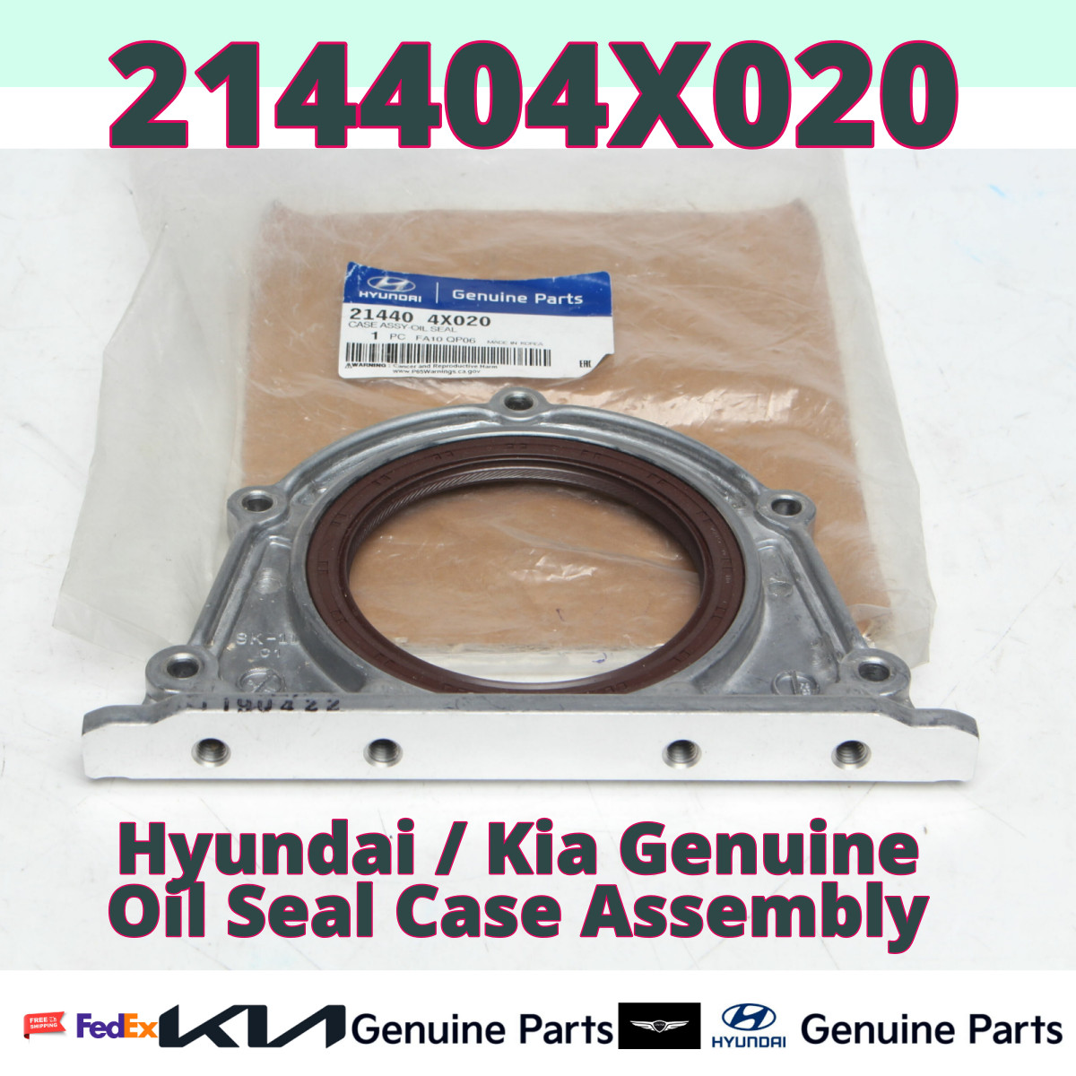 |GENUINE| Hyundai KIA Oil Seal Case 214404X020 for Kia Bongo Ⅲ Carnival
