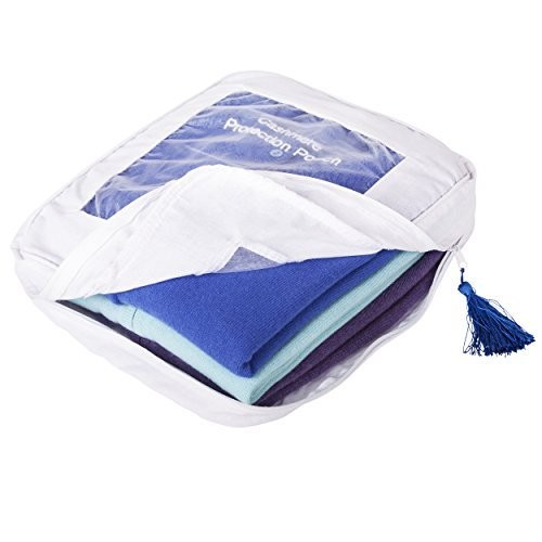 Cashmere Sweater Storage Bags – 100% Cotton Breathable Clothes Protection Bag...