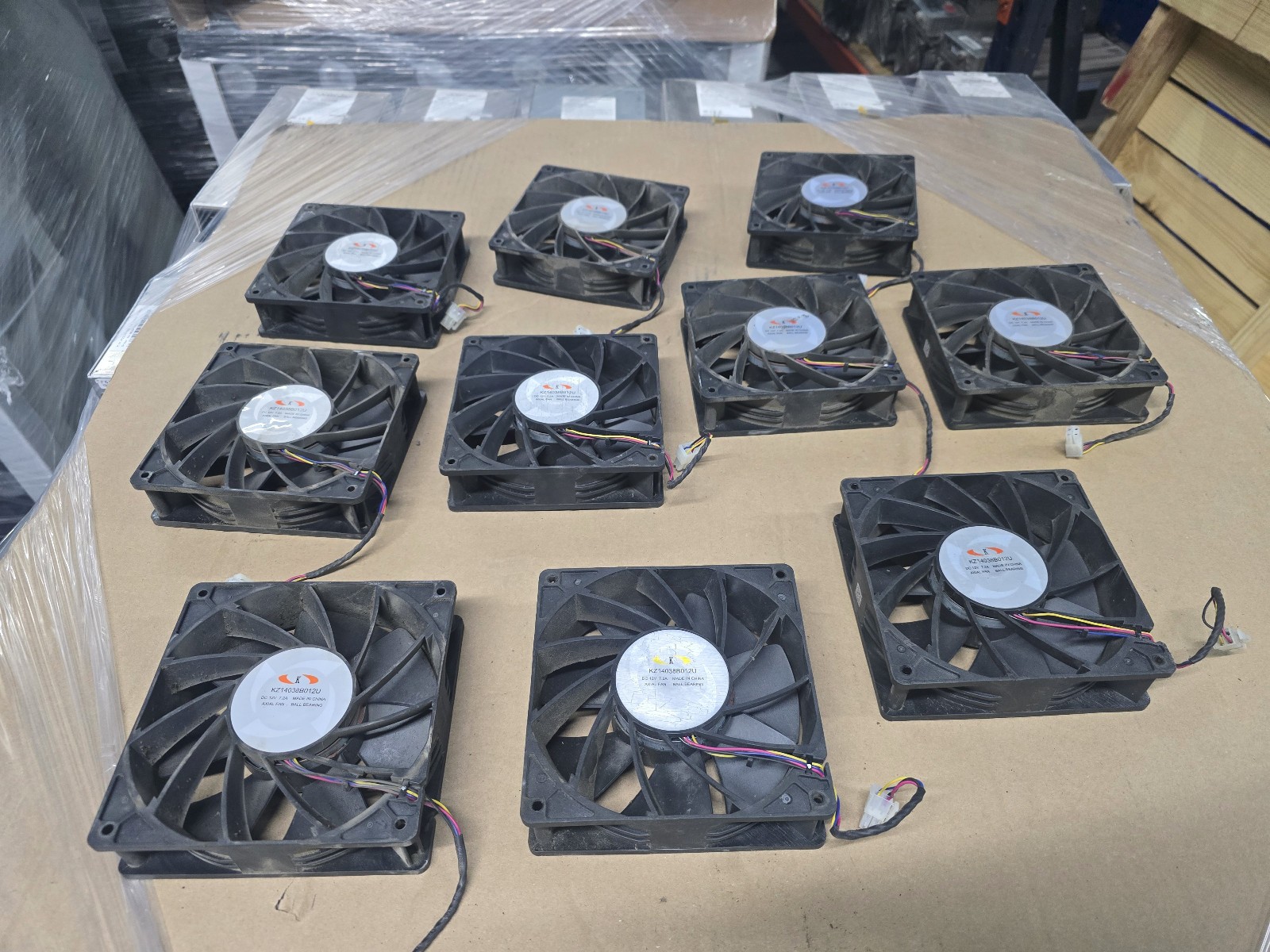 Lot of 100 - WhatsMiner Fan for miners 4 Pin