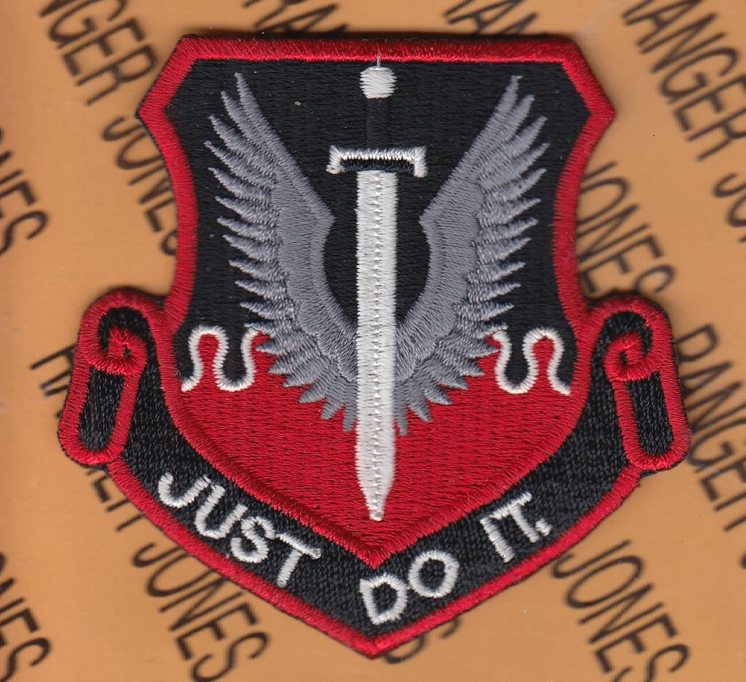 USAF Air Force 36th Fighter Sq FS JUST DO IT Air Combat Command ACC ~3" patch