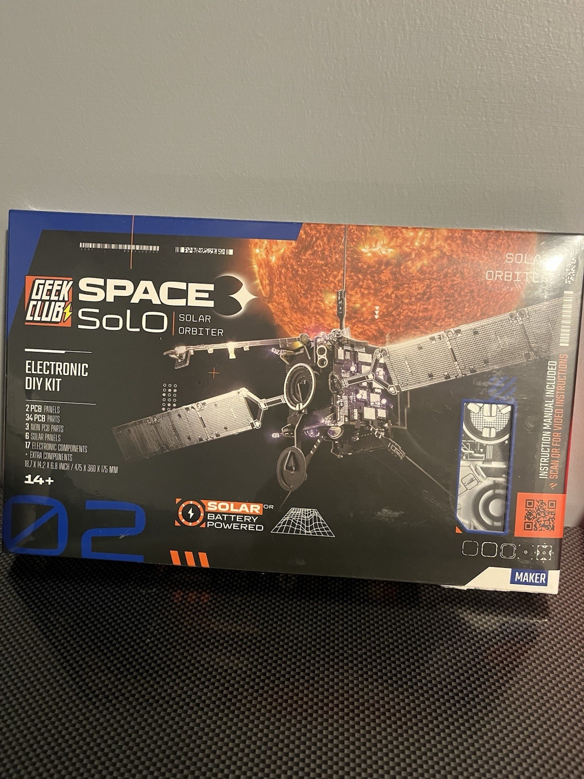 Geek Club Solo Solar Orbiter DIY Kit 1:72 14+ GC-SO-ISS1