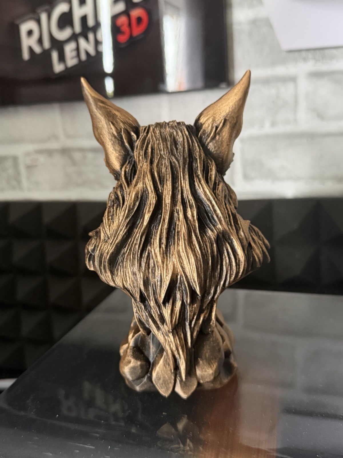 The Howling 1981 Werewolf - 3D Printed Bust.