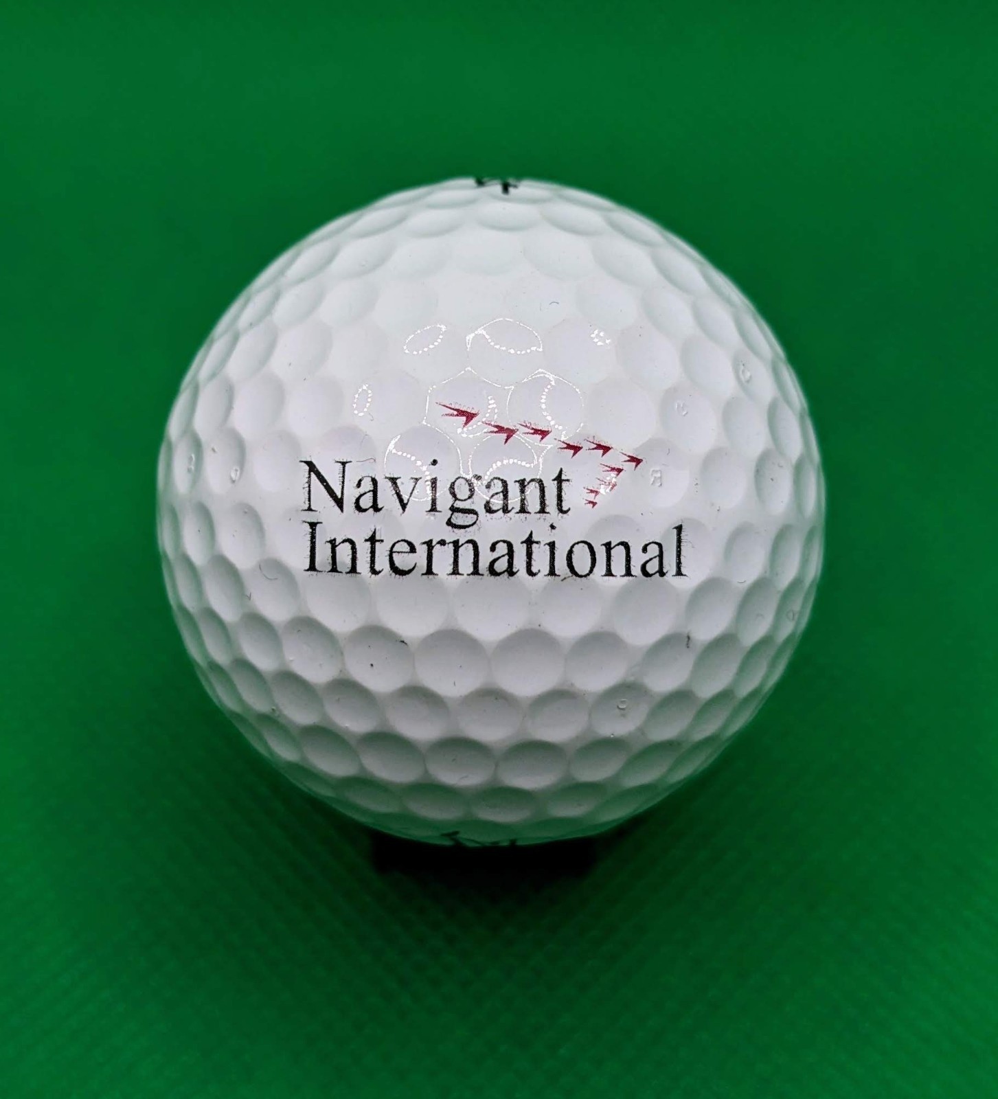 Vintage Navigant International logo golf ball