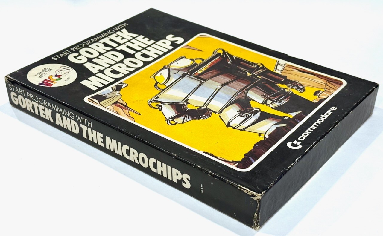 Gortek and the Microchips for Commodore Vic-20 1982 *RARE*