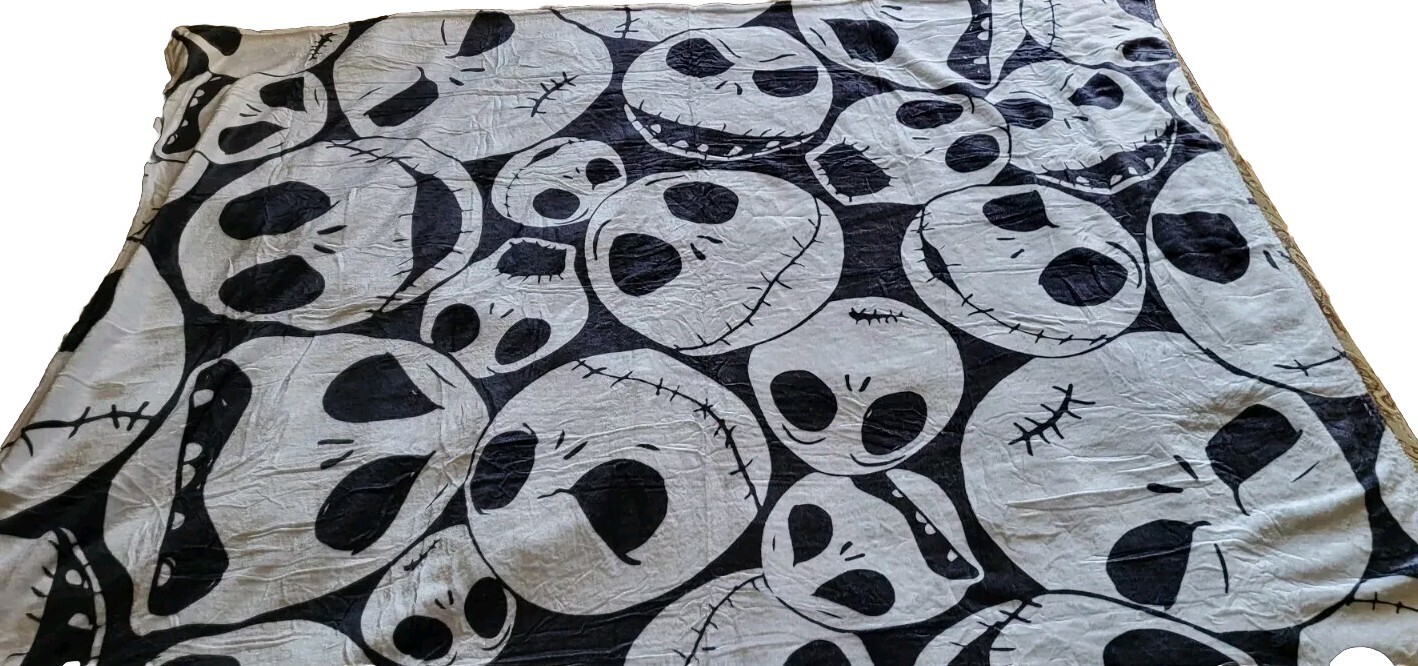 Skelton Blanket Fleece Throw Blanket