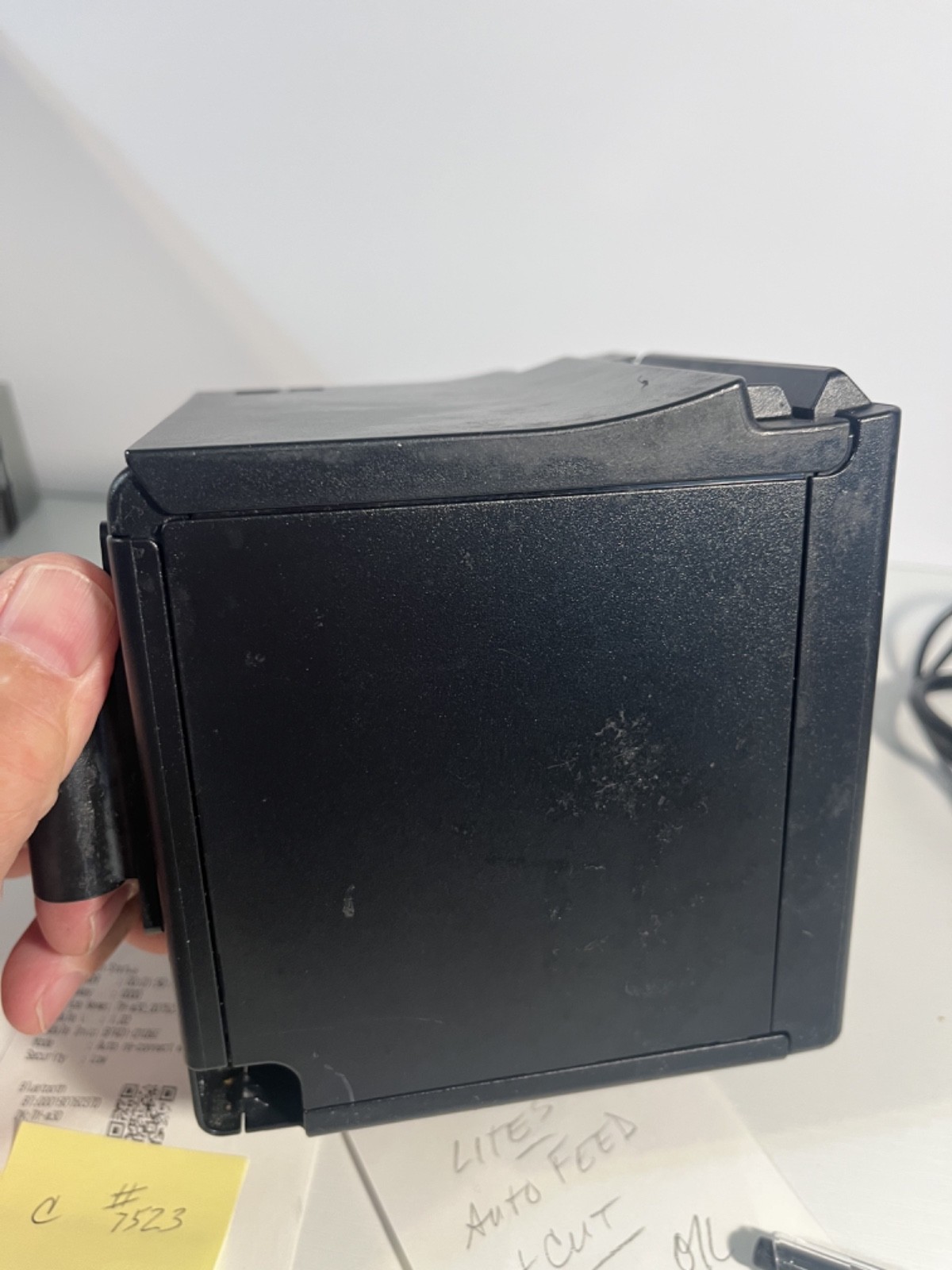 EPSON TMm30ii BLUETOOTH Printer + Power Supply ~TESTED #c7523 $5s/h