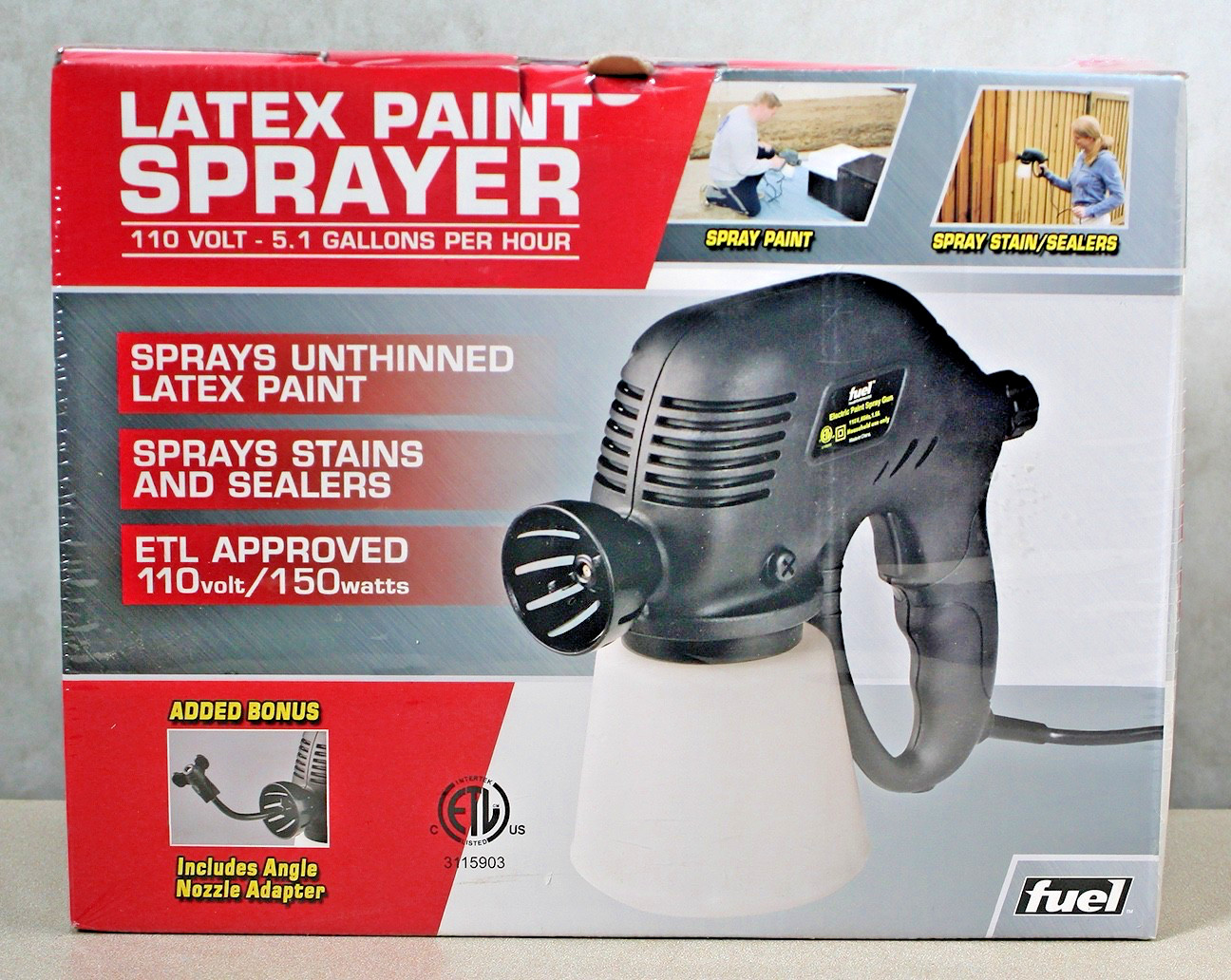 Laytex Paint Sprayer – Factory Sealed