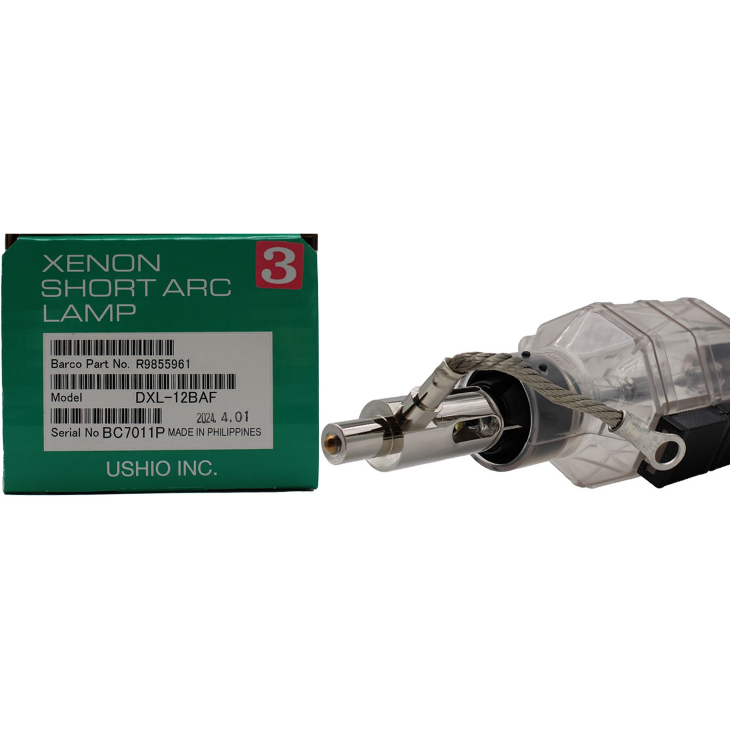 Ushio 1200W 3500hr Xenon Lamp for the DP-3000