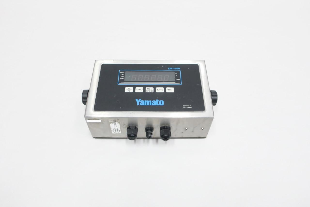 Yamato DPI-500 Digital Scale Control Panel