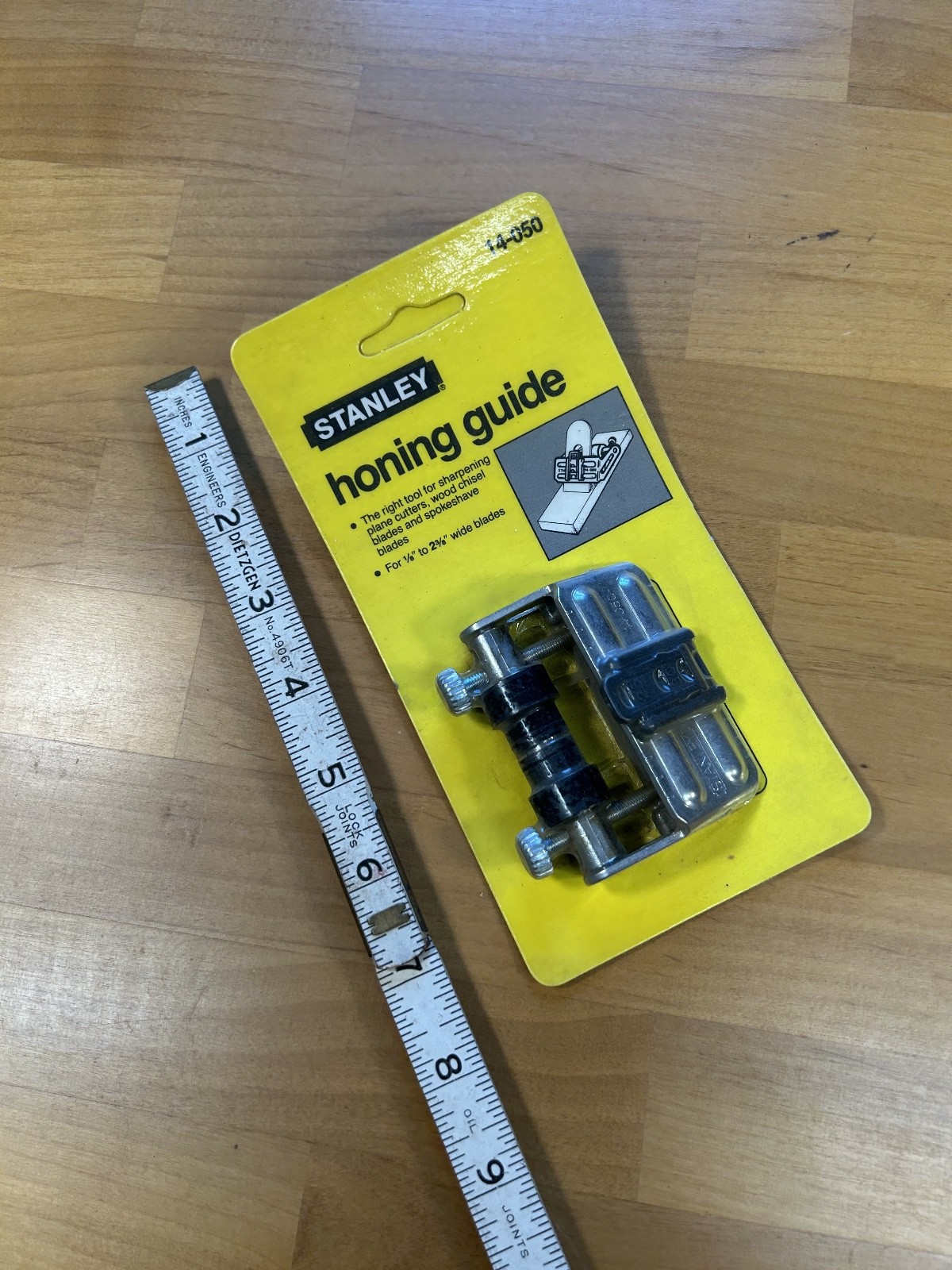 Vintage Stanley No 0-14-050 Honing Guide Carpenters Tool - Made In England
