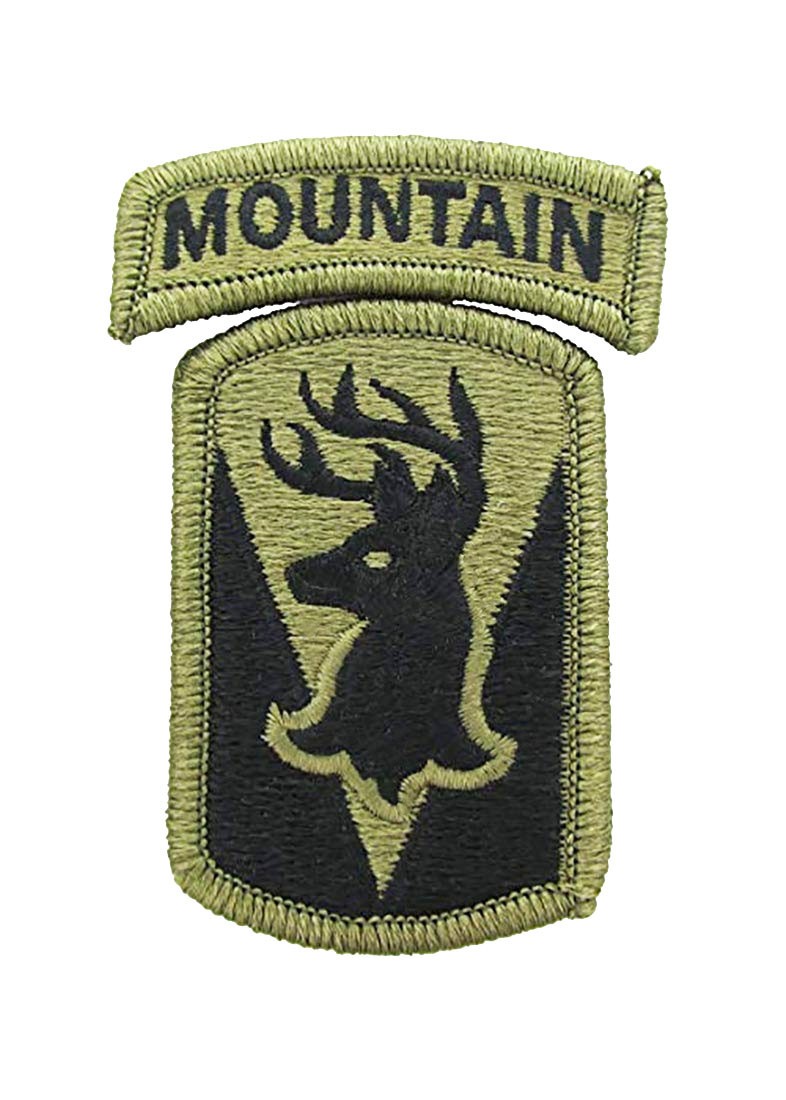 86th Infantry Brigade Combat Team OCP Patch with Mountain Tab-Veteran Owned