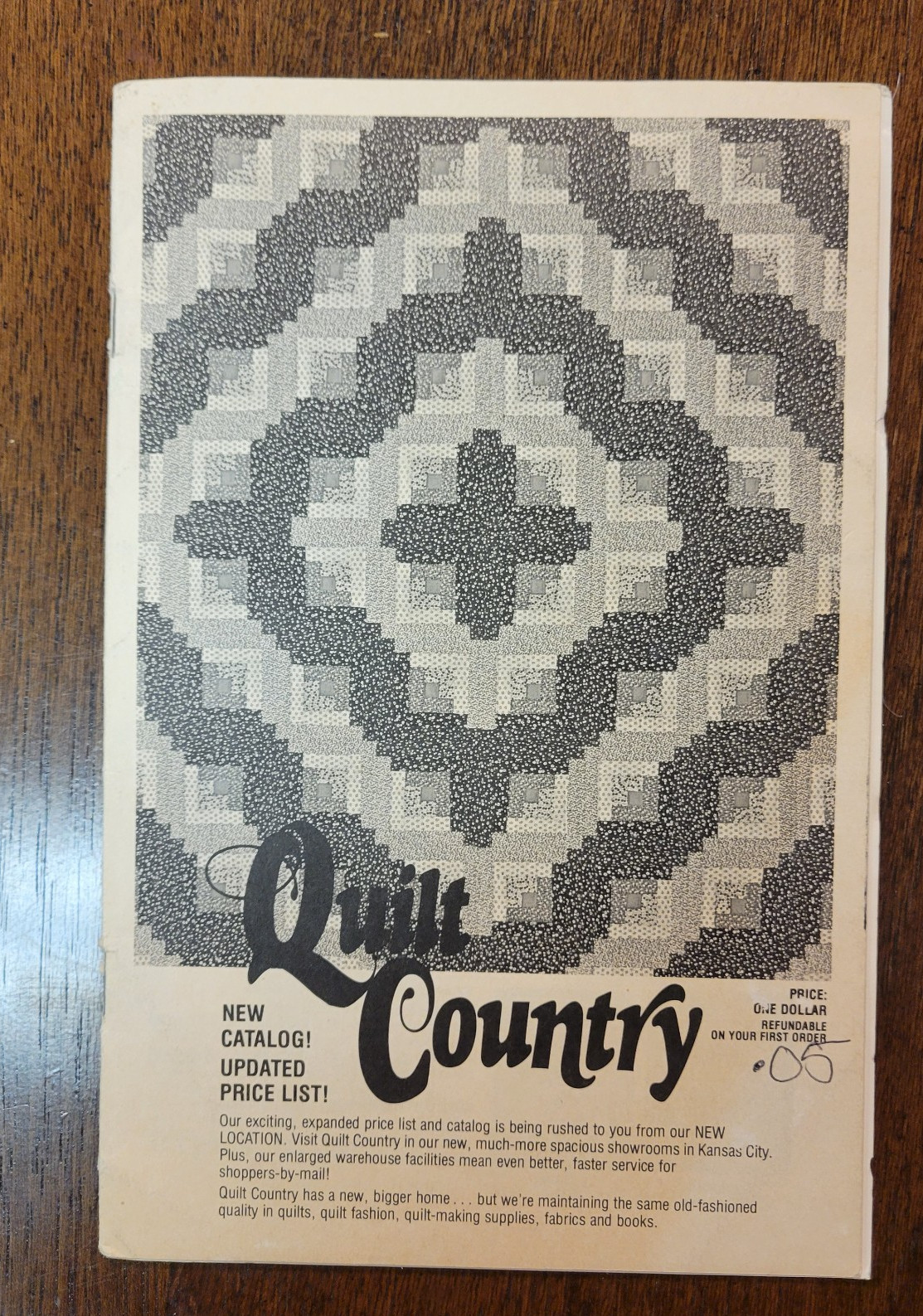 Quilt Country Quilting Vintage Catalog  Kansas City MO Craft Sewing 1978