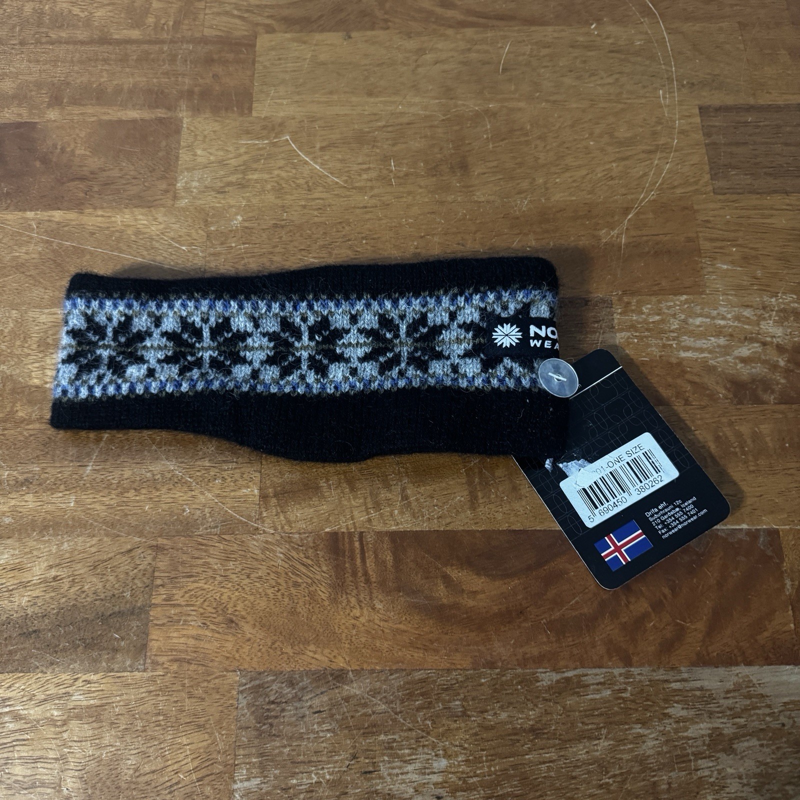 Ear Warmer Headband Nor Wear Gray Black Blue Unisex Adult New