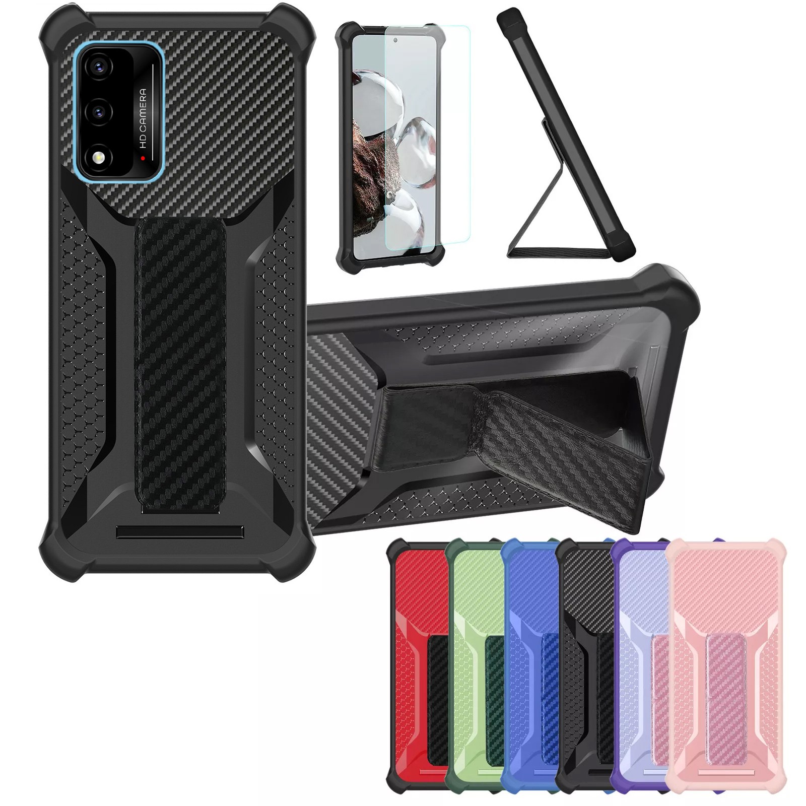for Maxwest  ASTRO 63R Phone Case Cover Glass Screen Protector A1