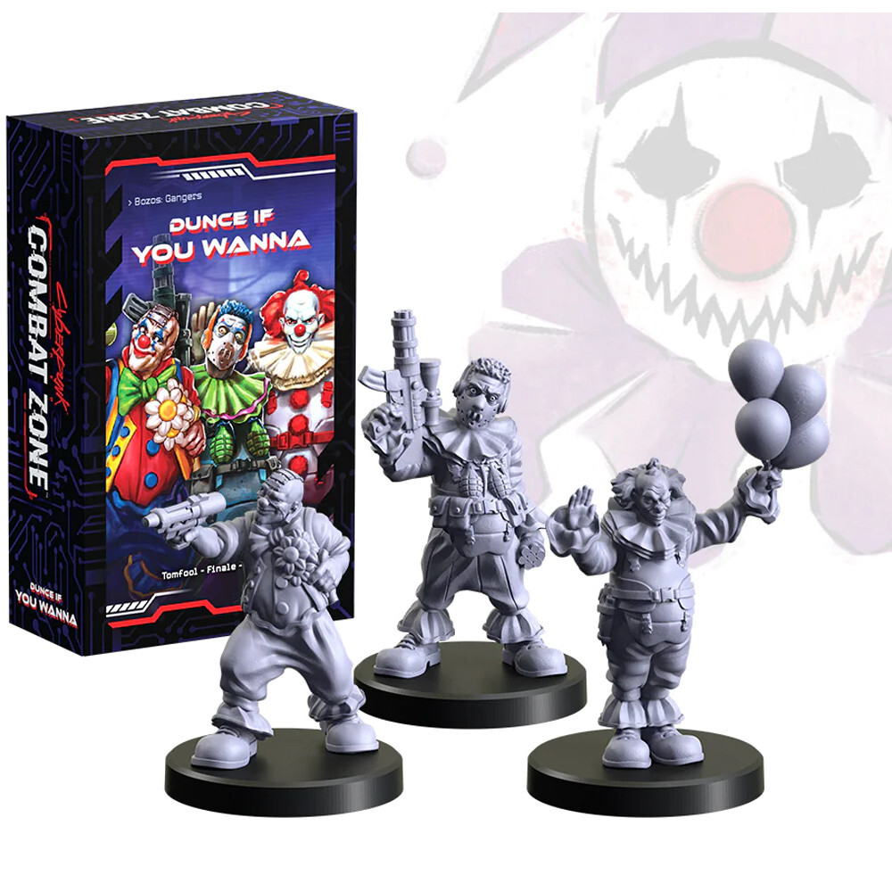 MFC45102 Monster Fight Club Cyberpunk RED: Combat Zone - Dunce If You Wanna