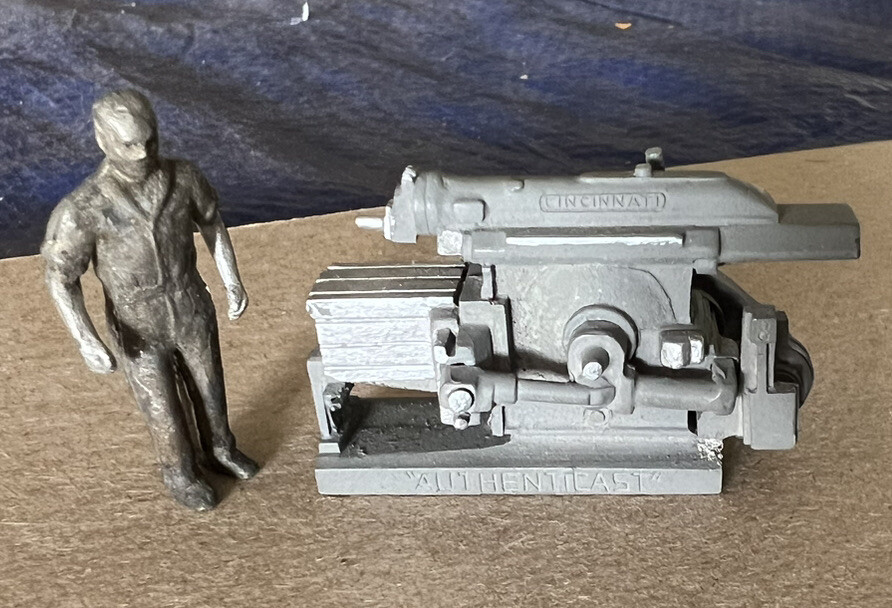 Vintage Authenticast Miniature Diecast Promo Model Cincinnati Heavy Duty Shaper