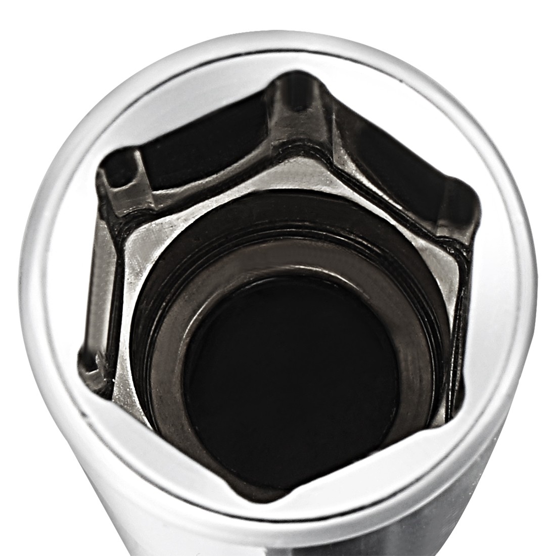 2Pcs 1/4 Inch Drive 9mm Cr-V 6-Point Deep Socket