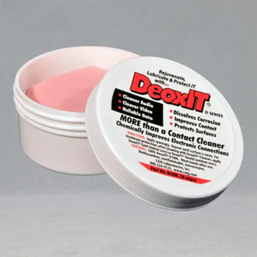 DeoxIT D50W Wipes Jar (50 Count)