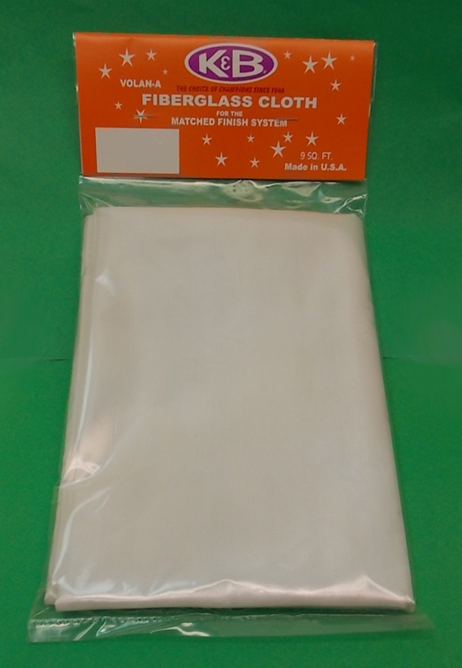 K&B SUPERPOXY VOLAN Fiberglass Cloth 6 oz item #8162