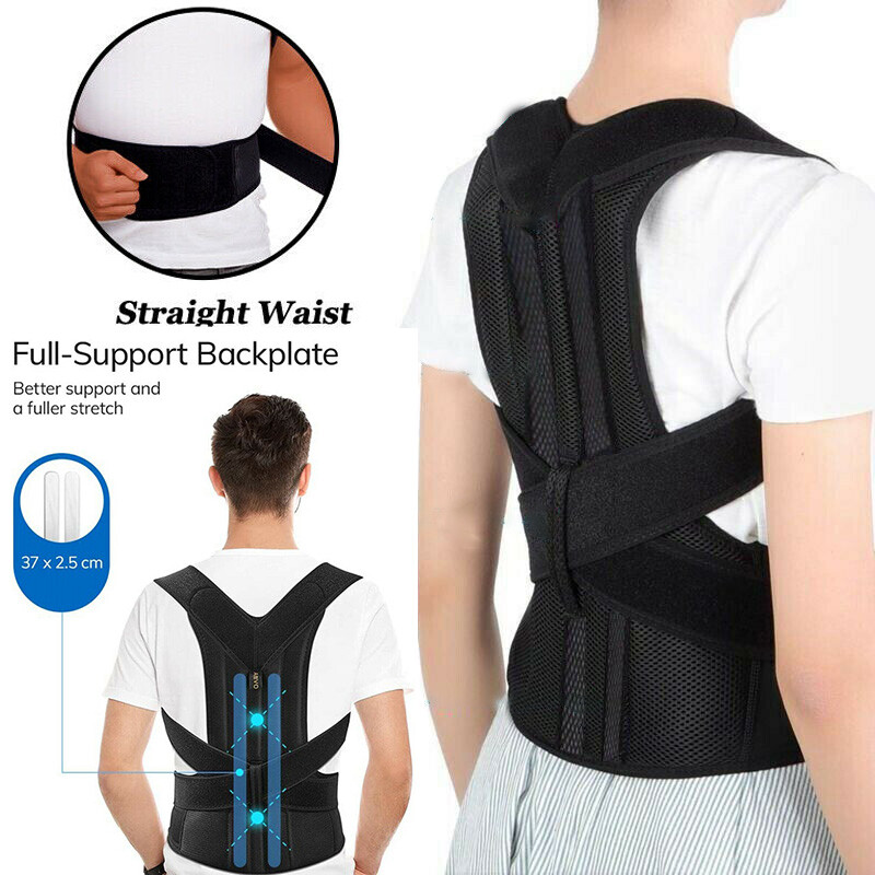 Back Brace for Full Back Pain Relief Sciatica Breathable Lumbar Support Belt