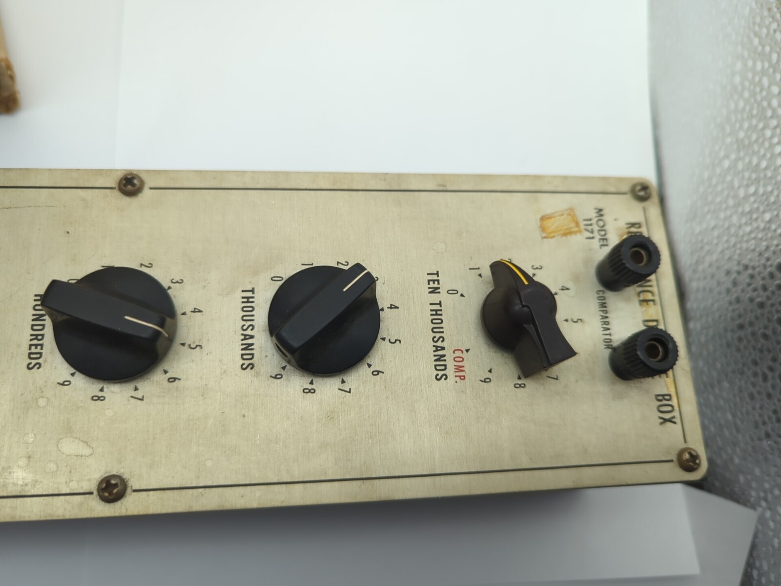 EICO RESTSANCE DECADE BOX MODEL 1171 READ LOOK
