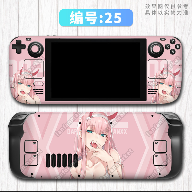 Vinyl Decal Skin Sticker Protector for Steam Deck Full Set Stickers #25