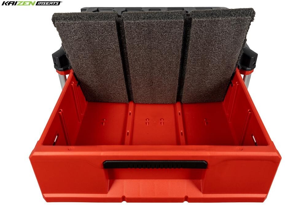 Milwaukee 48-22-8442 PACKOUT 2-Drawer Tool Box - Kaizen Foam Inserts