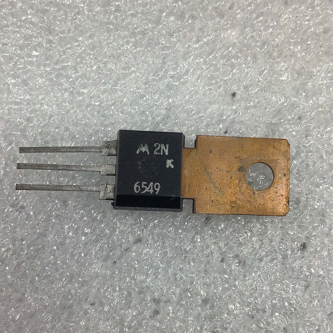2N6549 - Silicon NPN Transistor - MFG. MOTOROLA