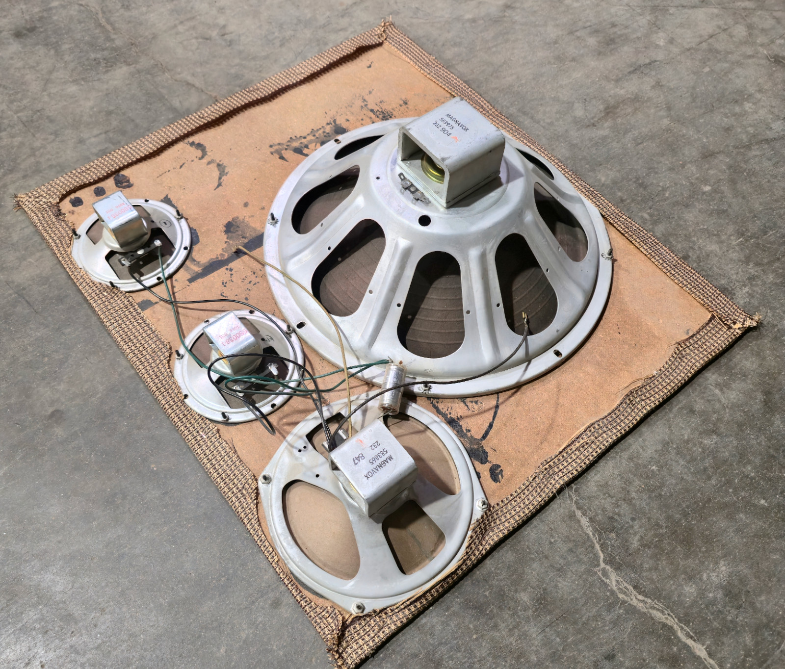 Vintage Magnavox Speakers