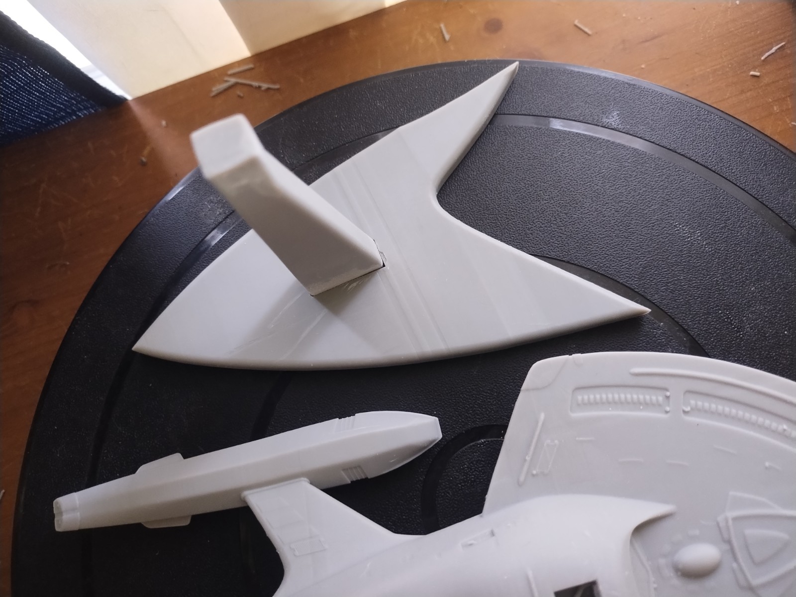 Star Trek Nova Class Starship 3d Resin Print 8"x4"