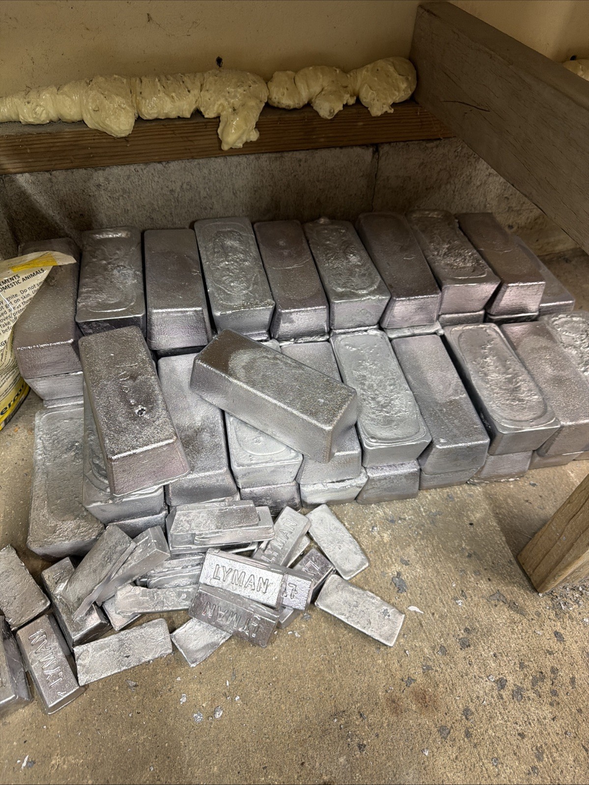Linotype Lead 7pound ingots