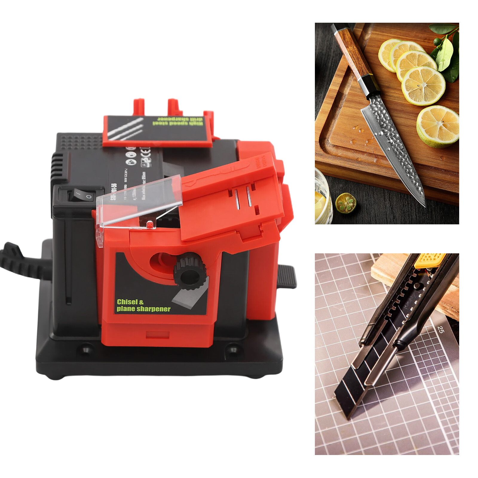Multifunctional Chisel Planer Sharpener, Electric Chisel Planer Sharpener