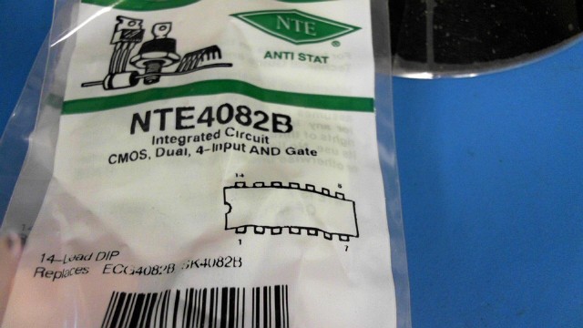 New (2pcs) NTE4082B NTE ELECTRONICS IC Logic