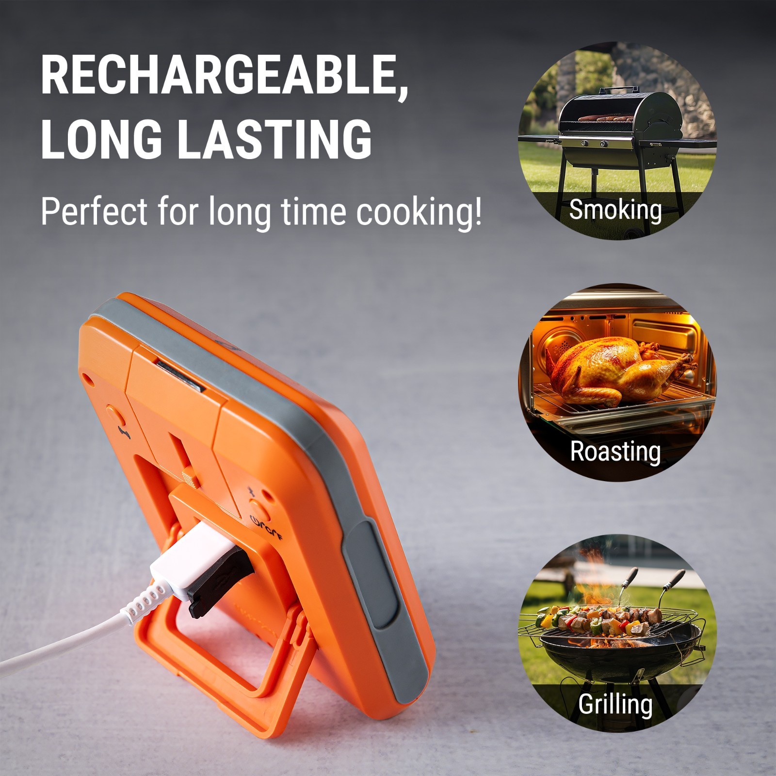 TempPro TP920 Bluetooth Wireless Meat Thermometer 4-Piece BBQ Cooking Set