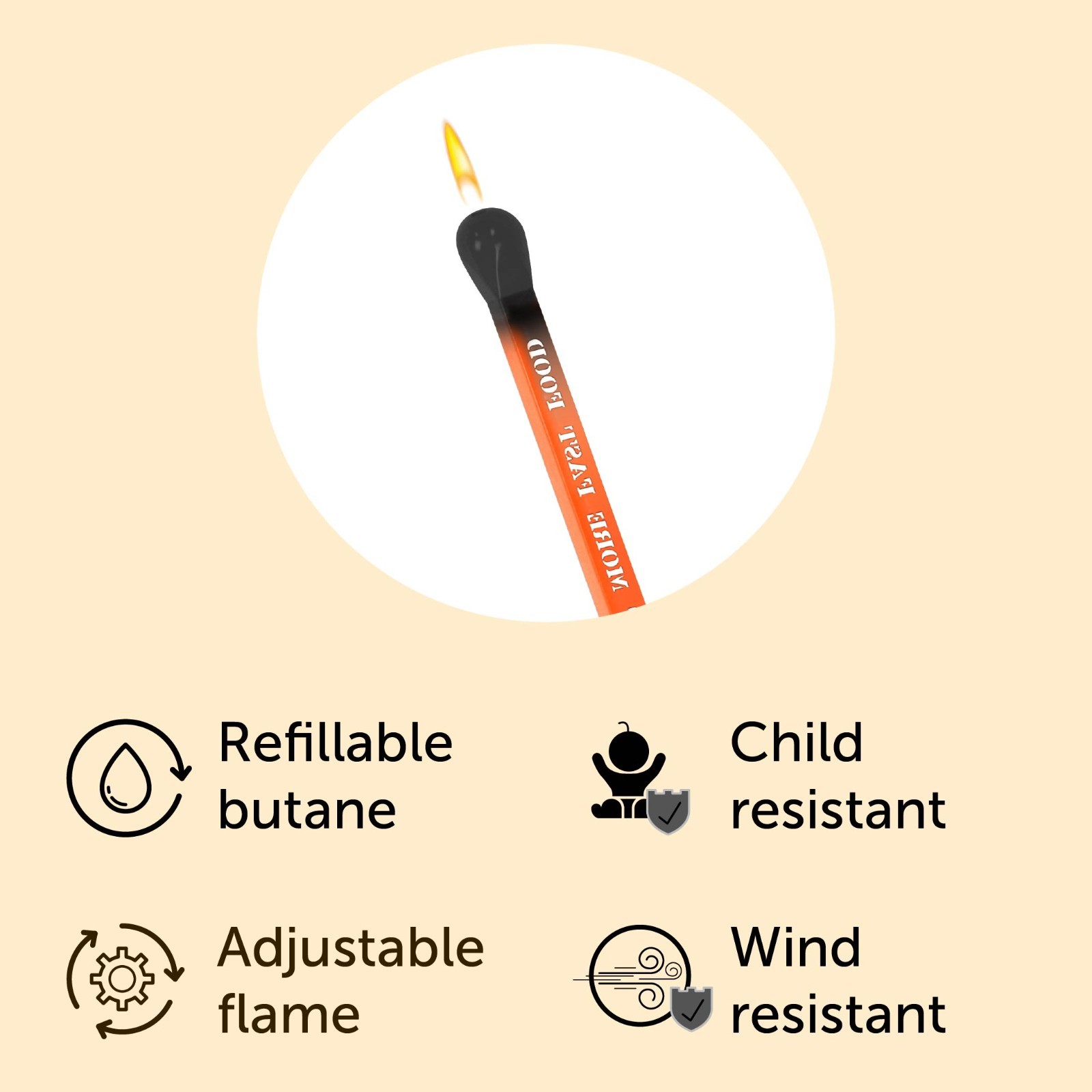 Magnum Match Lighter - Hunting Quotes